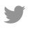 Grey Twitter Icon